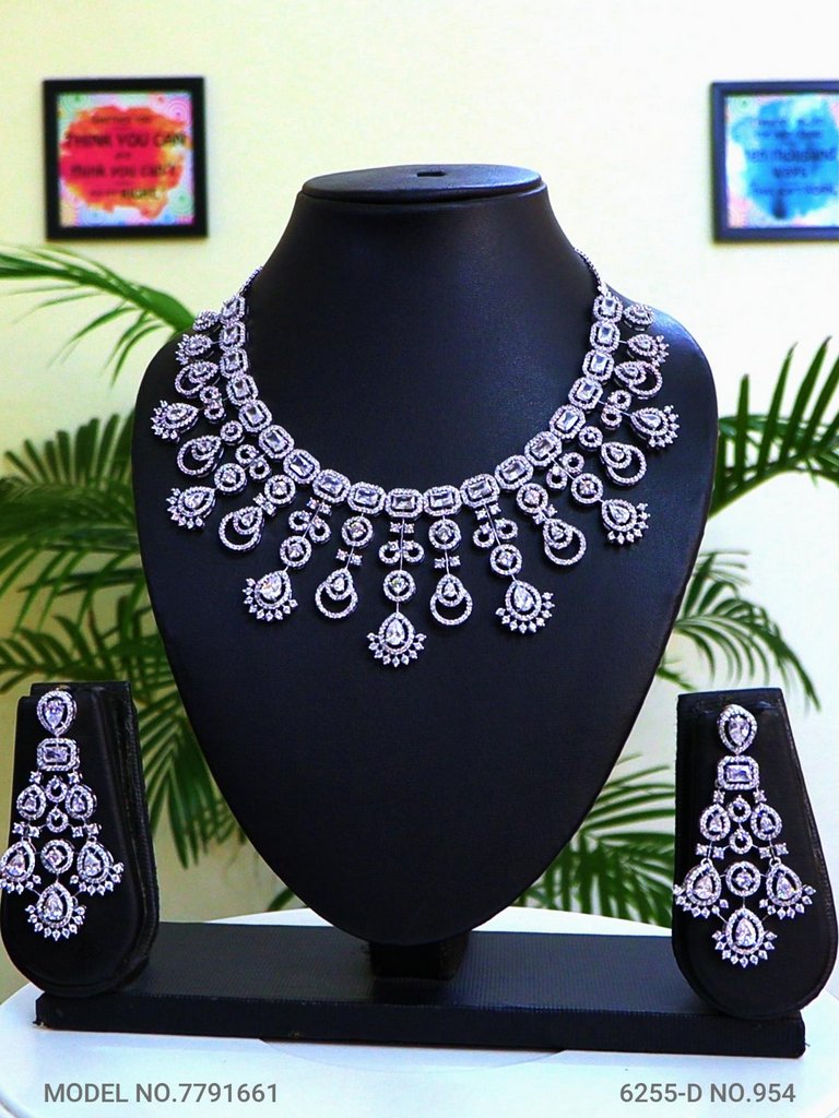 Statement Cz Jewelry Sets - Style 1 - Amaara World