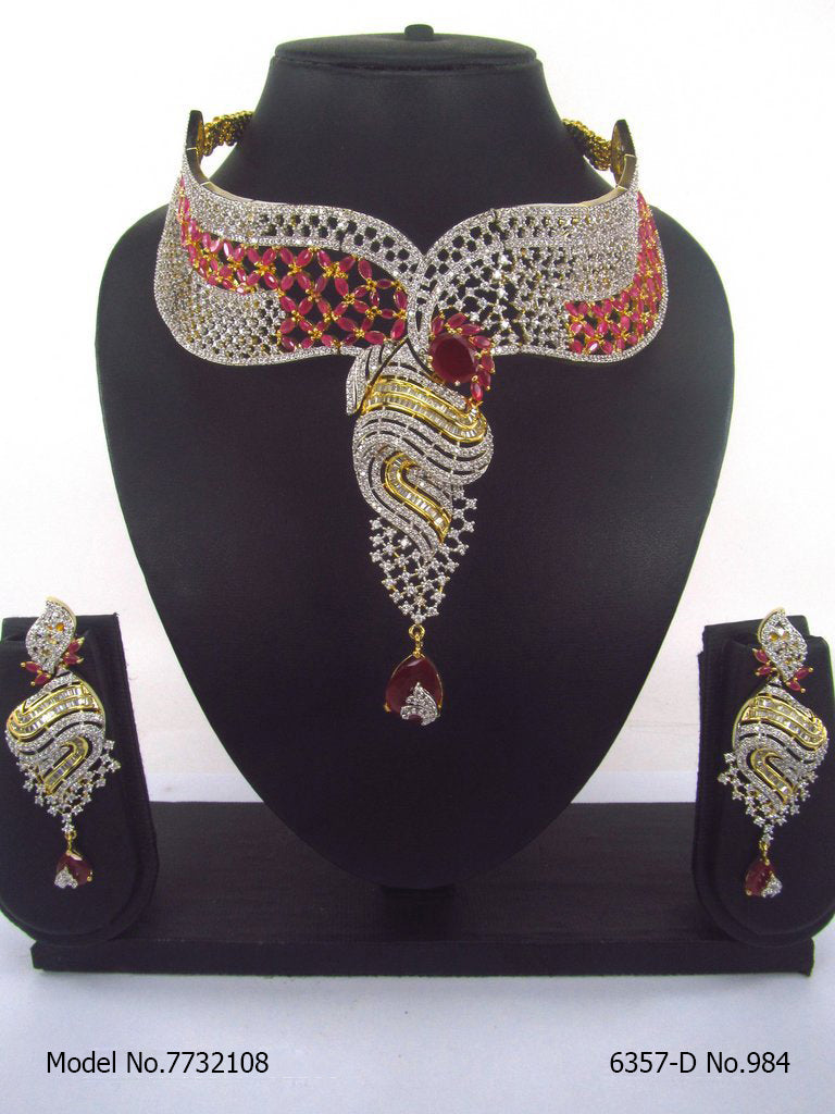 Wedding Jewelry | Made of Zircons - 7732106 - Color variant
