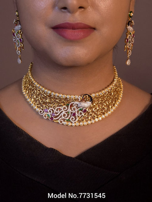 Choker Jewelry Set for Wedding Occasions - 7731545 - View 2