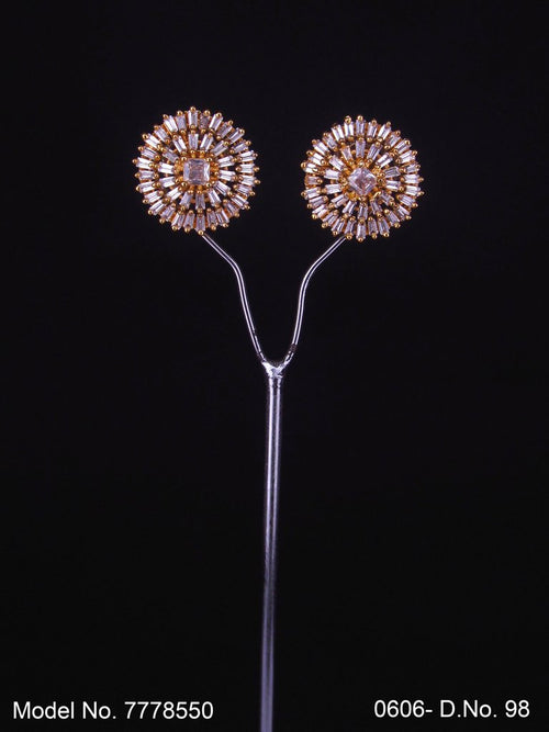 AAA start cut studs | Top Earrings cubic Zircons