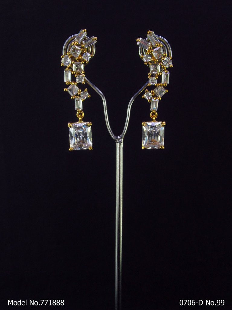 Fine Fashion CZ Studs - Style 2 - Amaara World