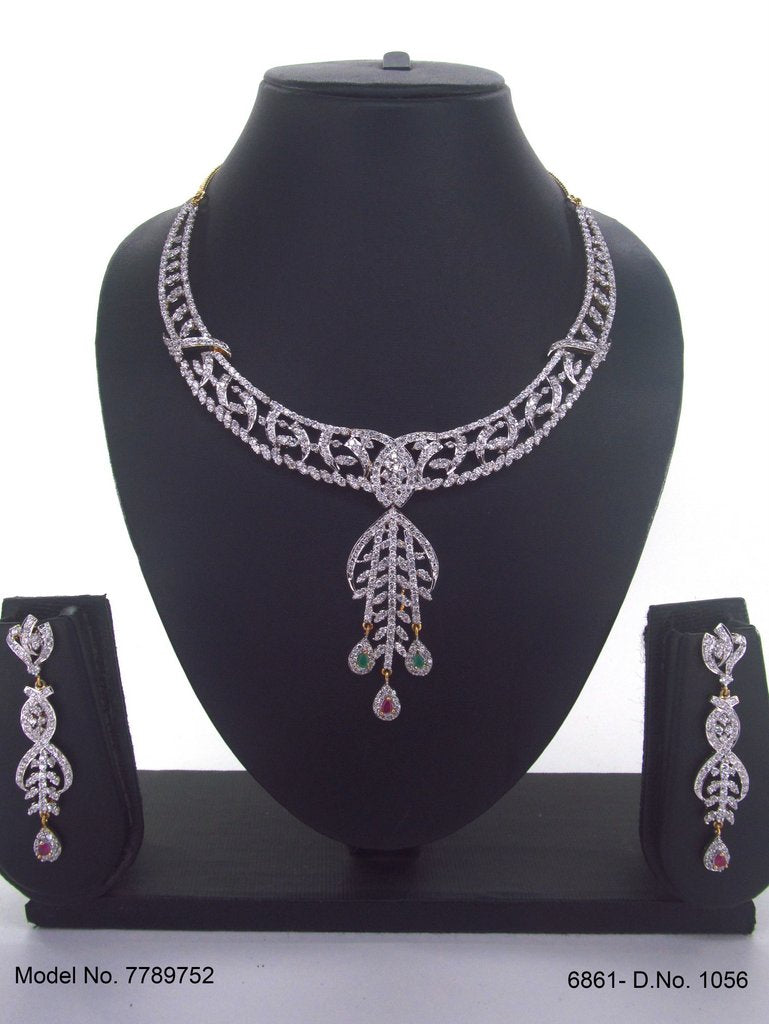 Traditional American Diamond Set - View 2 - Amaara World