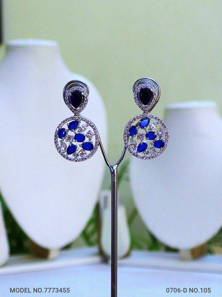 Imitation Jewelry | Cz Earrings - Amaara World USA - SKU 7773455