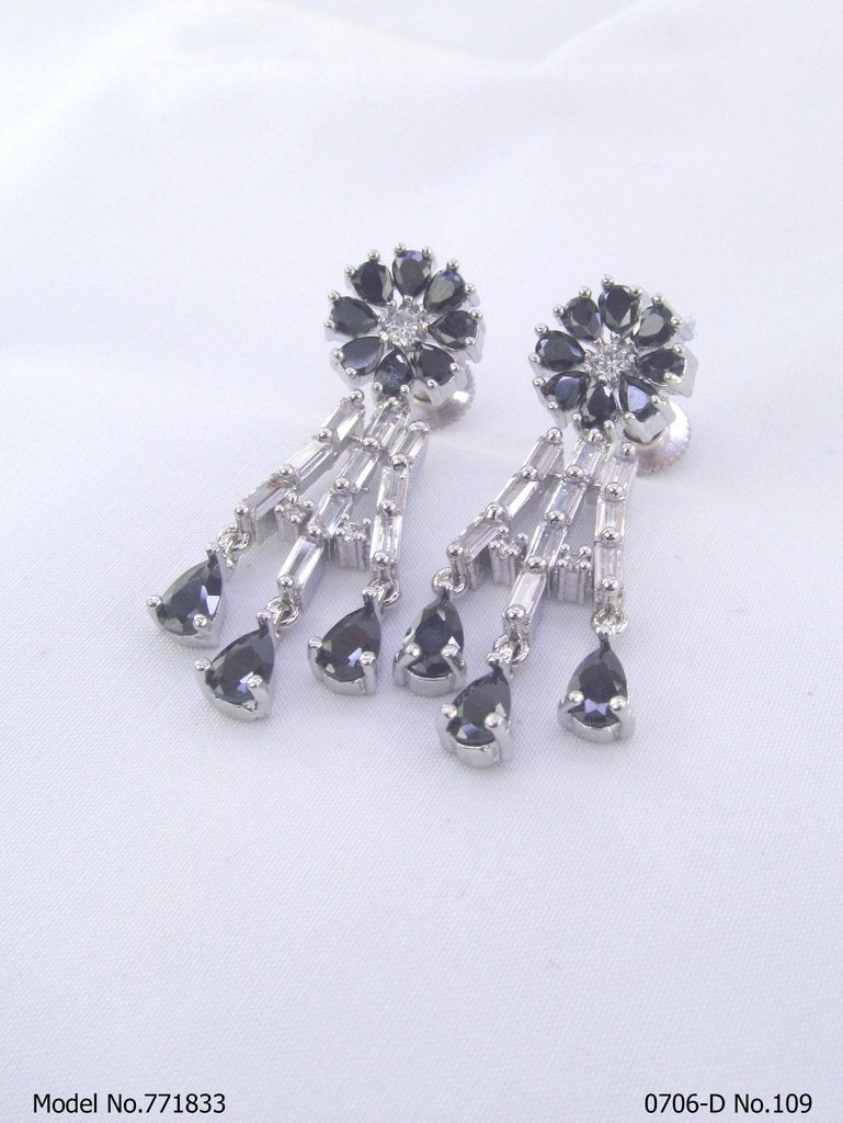 Popular Indian Handmade cz stud| top Earrings - Style 4 - Amaara World