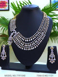 Fashion Necklace Set | Artificial Diamonds / Zircons - Amaara World USA - SKU 7791540