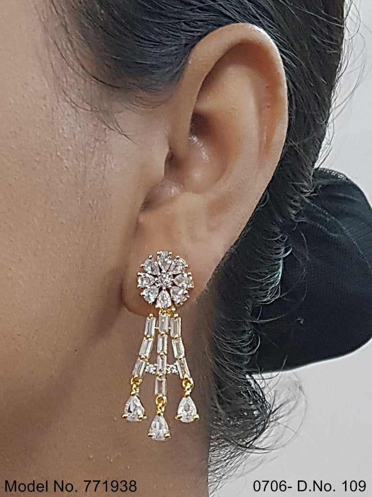 AAA start cut studs | Top Earrings cubic Zircons - Style 2 - Amaara World