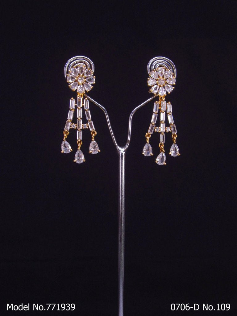 AAA start cut studs | Top Earrings cubic Zircons - Style 3 - Amaara World
