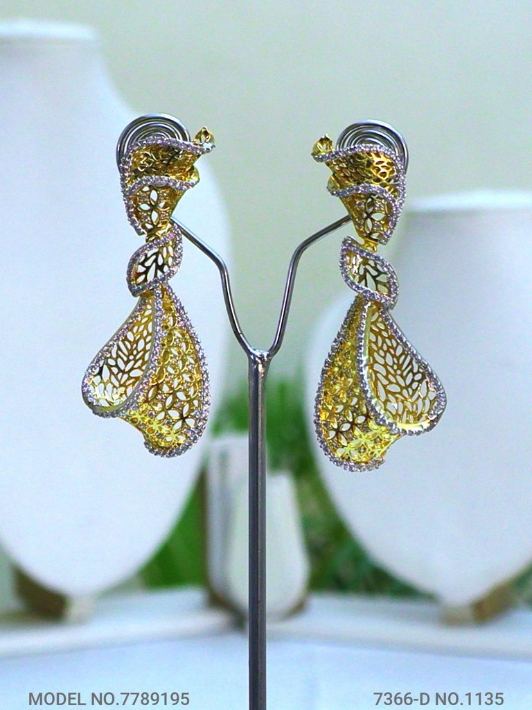 Gift Necklace Set in CZ - View 3 - Amaara World