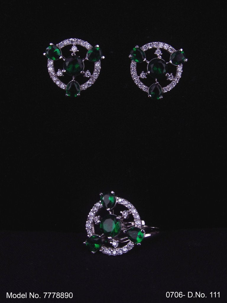 Earring With Finger Rings
