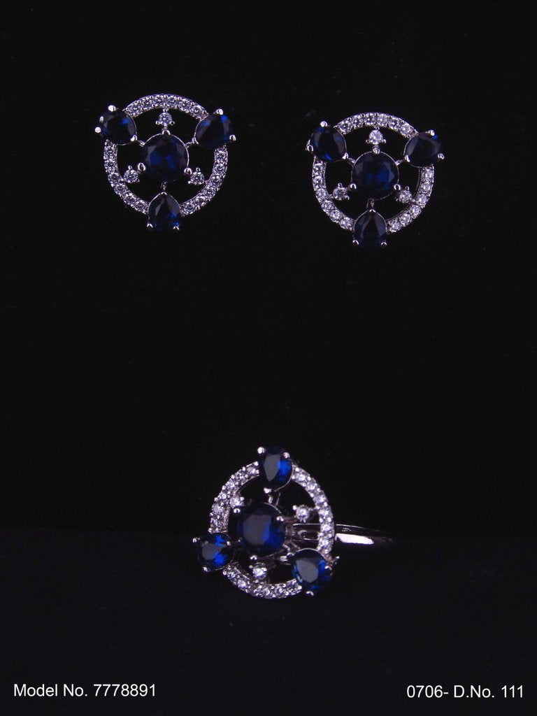 Earring With Finger Rings