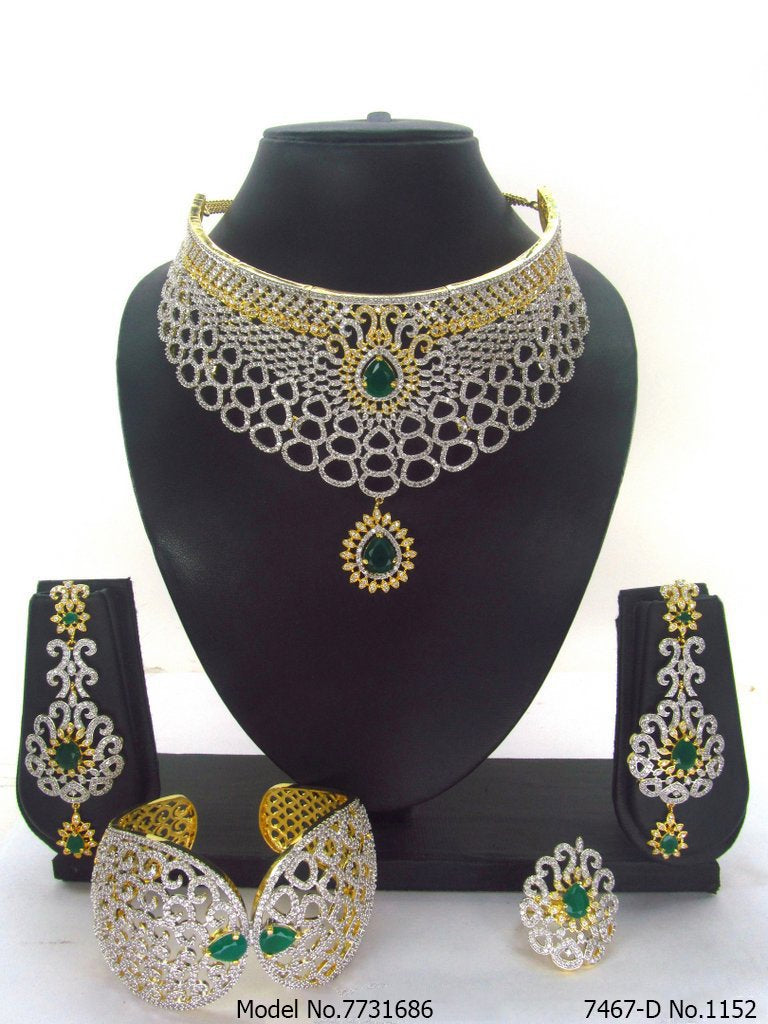 eye catchy Necklace set - 7731685 - Color variant