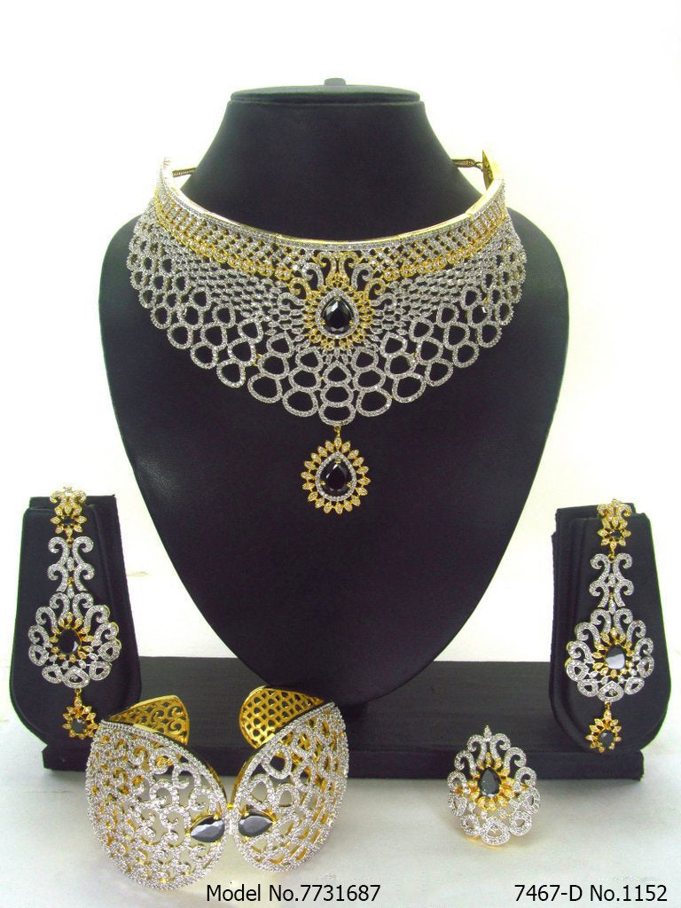 eye catchy Necklace set - 7731685 - Color variant