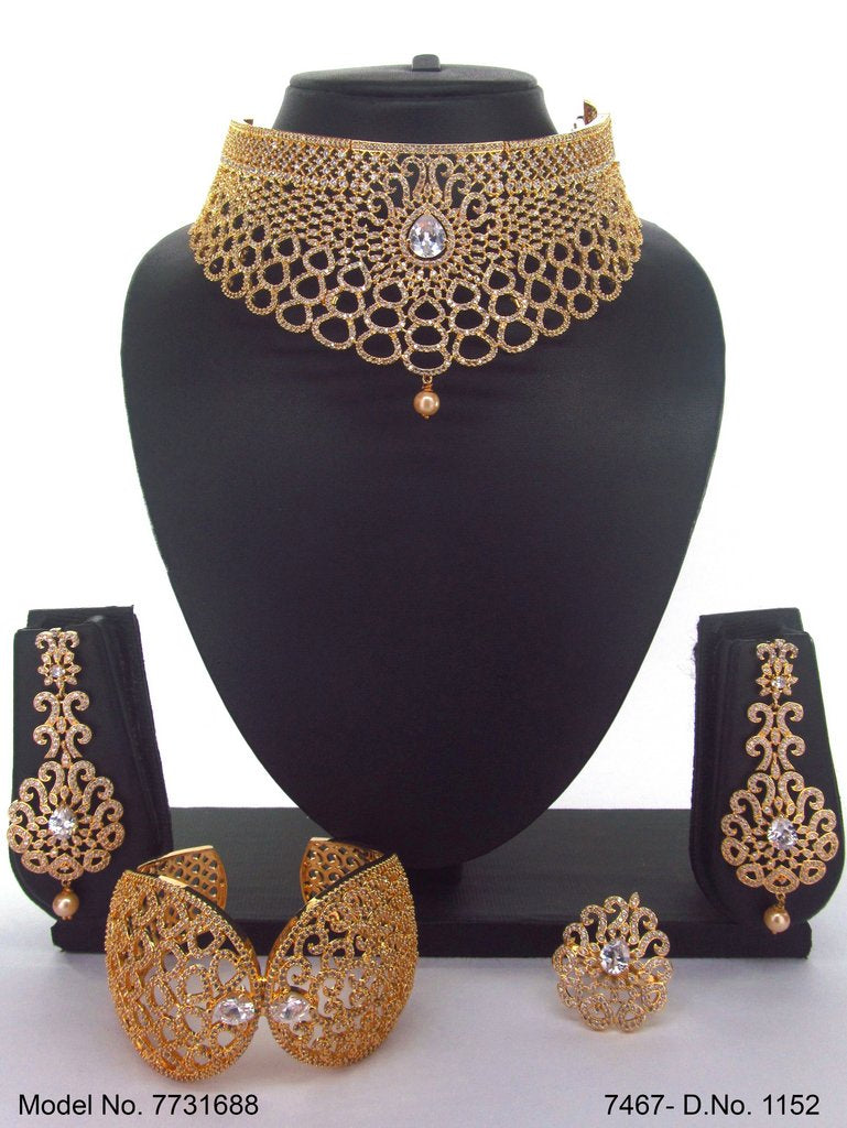eye catchy Necklace set - 7731685 - Color variant