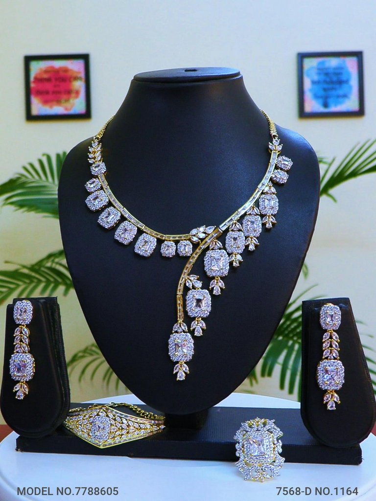 Original Cz Traditional Necklace - Amaara World