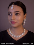 Original Cz Traditional Necklace - Style 1 - Amaara World