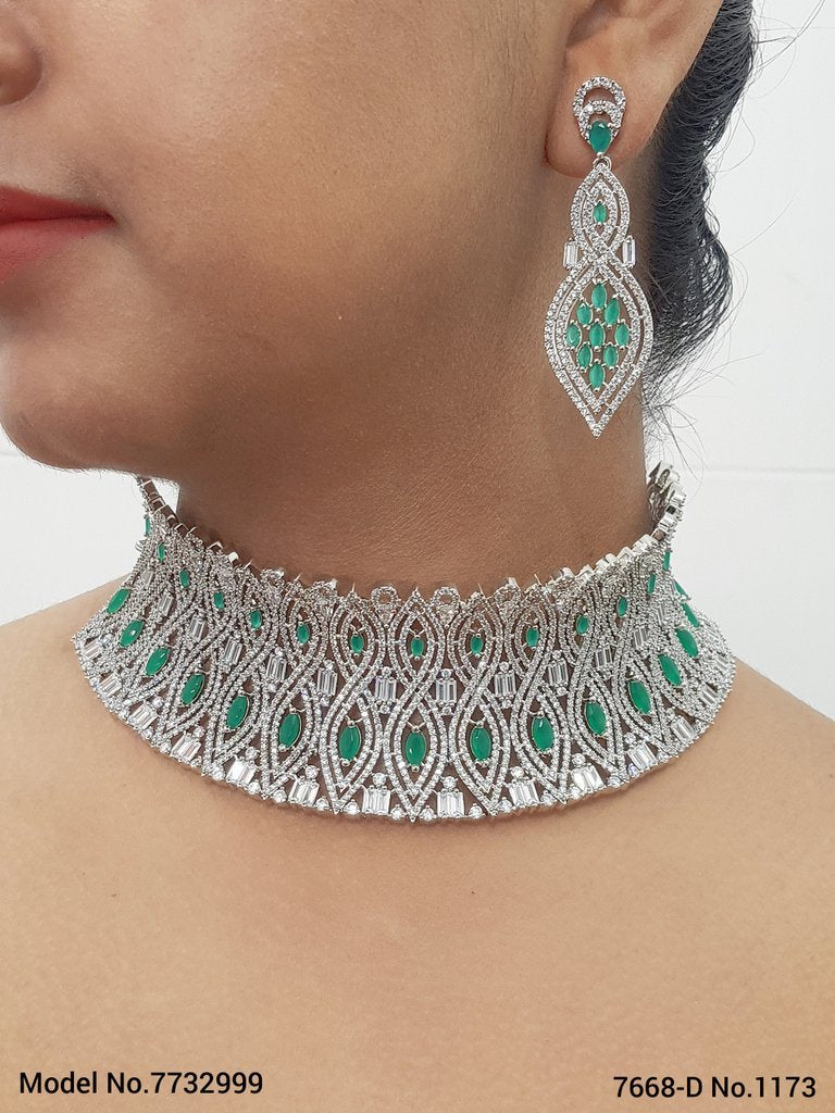 Original Handcrafted Zircon Set - 7732998 - Color variant