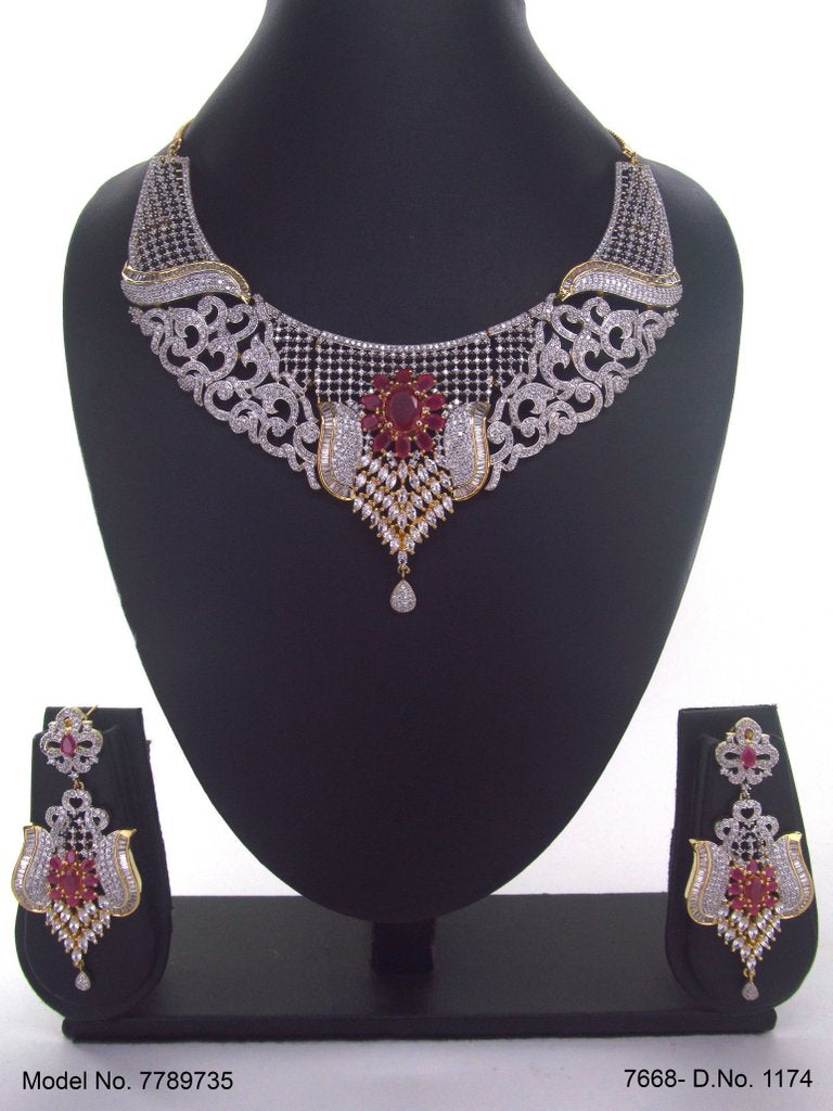 Western Necklace set - View 2 - Amaara World