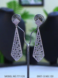 Glorious Stud Zircon Earring with AD stones - Style 1 - Amaara World
