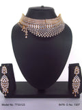 Choker Necklace Set for Weddings - Amaara World USA - SKU 7733123