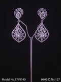 Ear jacket stud with original Zircon stone - Amaara World USA - SKU 7779140