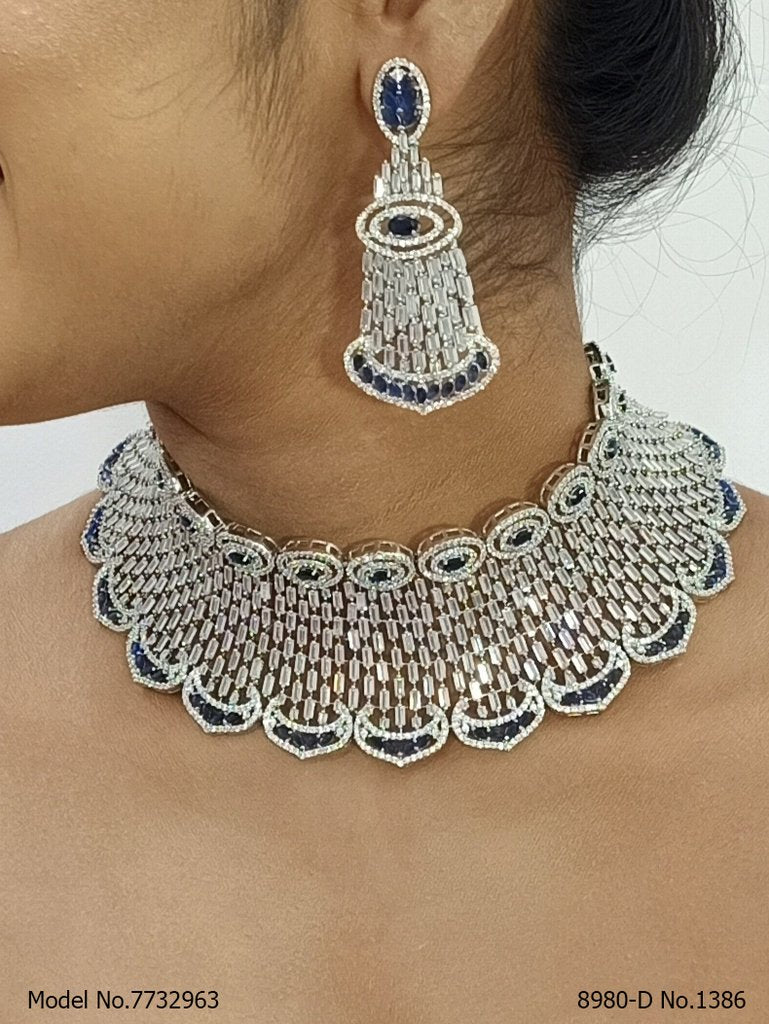 Diamond Replica Jewelry Set | - Amaara World