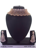 American Diamond Necklace Set - Amaara World