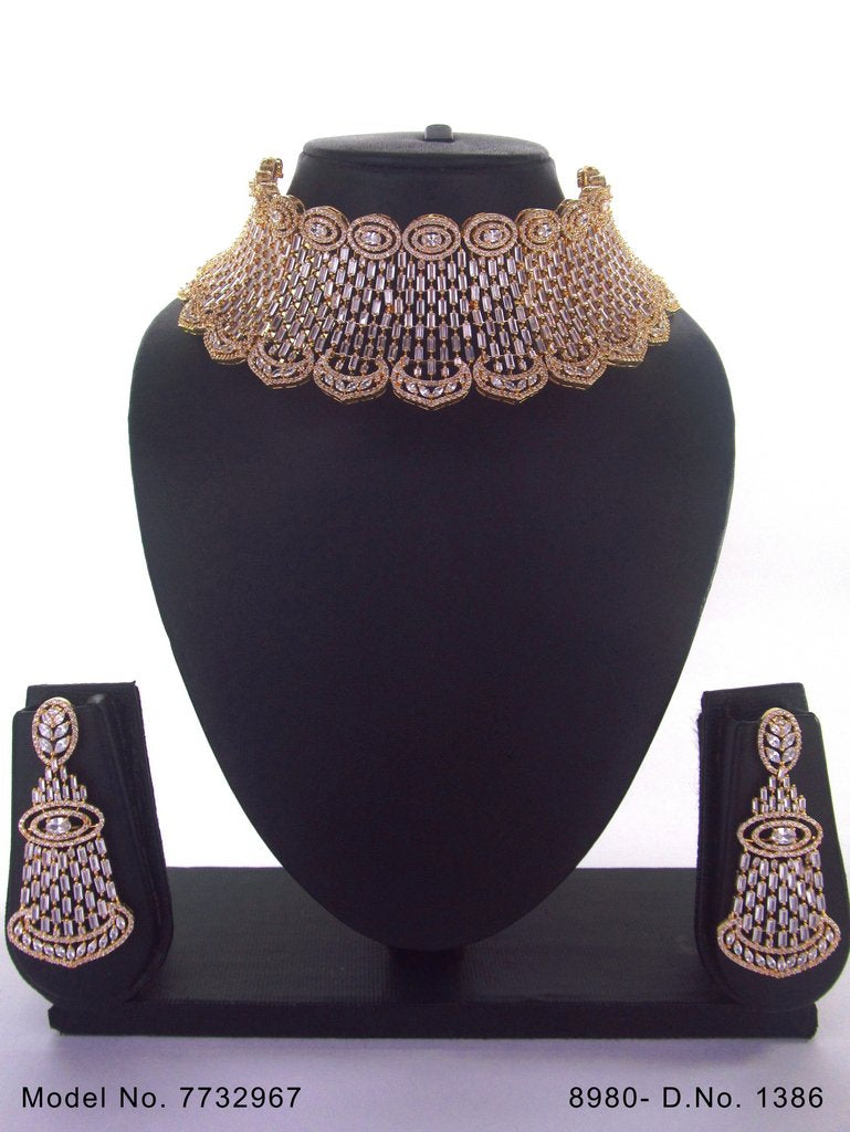 Necklace Set | Original AD / Cubic Zircon - Amaara World