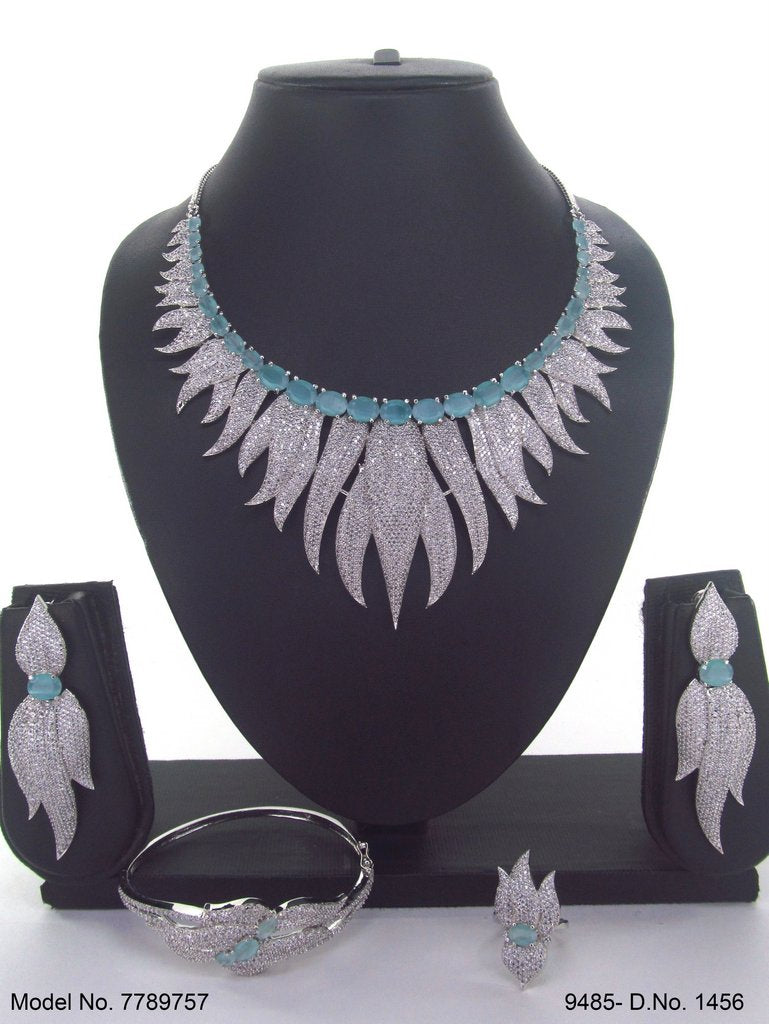 Bridesmaid Necklace Set for Traditional Weddings - Style 2 - Amaara World