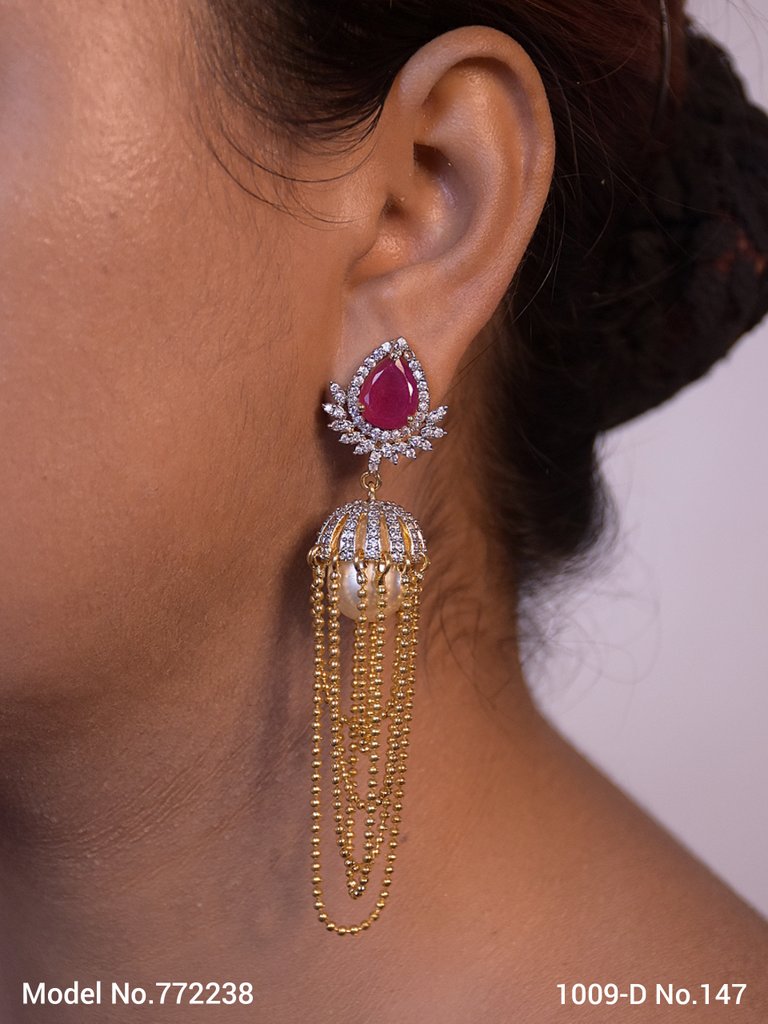 AD Earrings | Wedding Collection - Style 2 - Amaara World