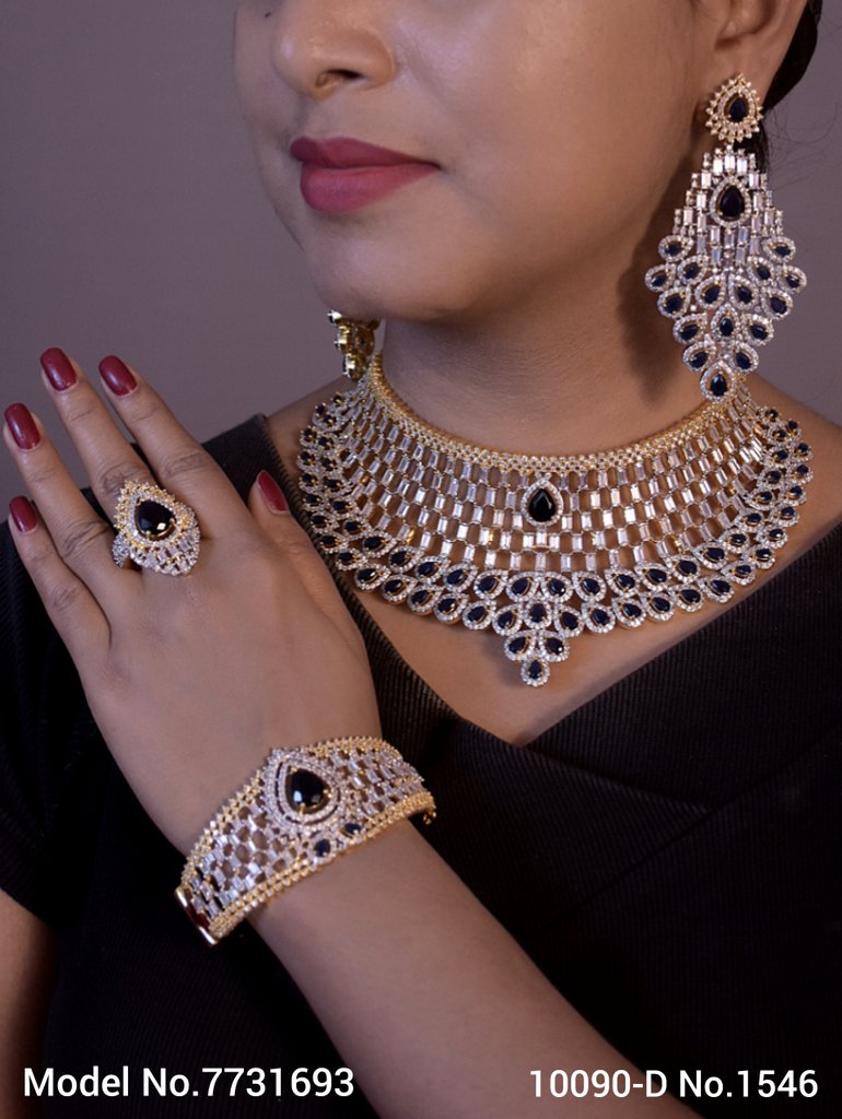Cz Jewelry Set | Made in India - 7731693 - View 1