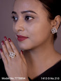 Earring With Finger Rings