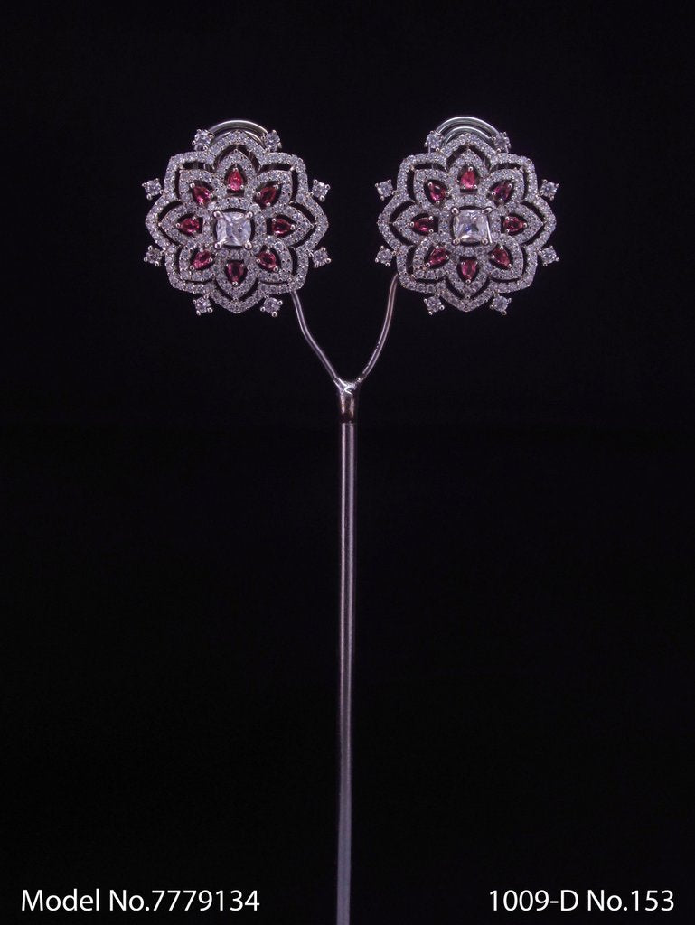 Handcrafted AD Stud Earrings