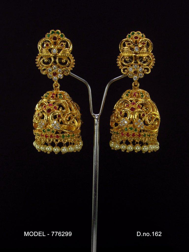 Zircon Earrings | Cz / AD Jewelry - Style 2 - Amaara World