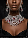 Imitaion Diamond looking Jewelry Set