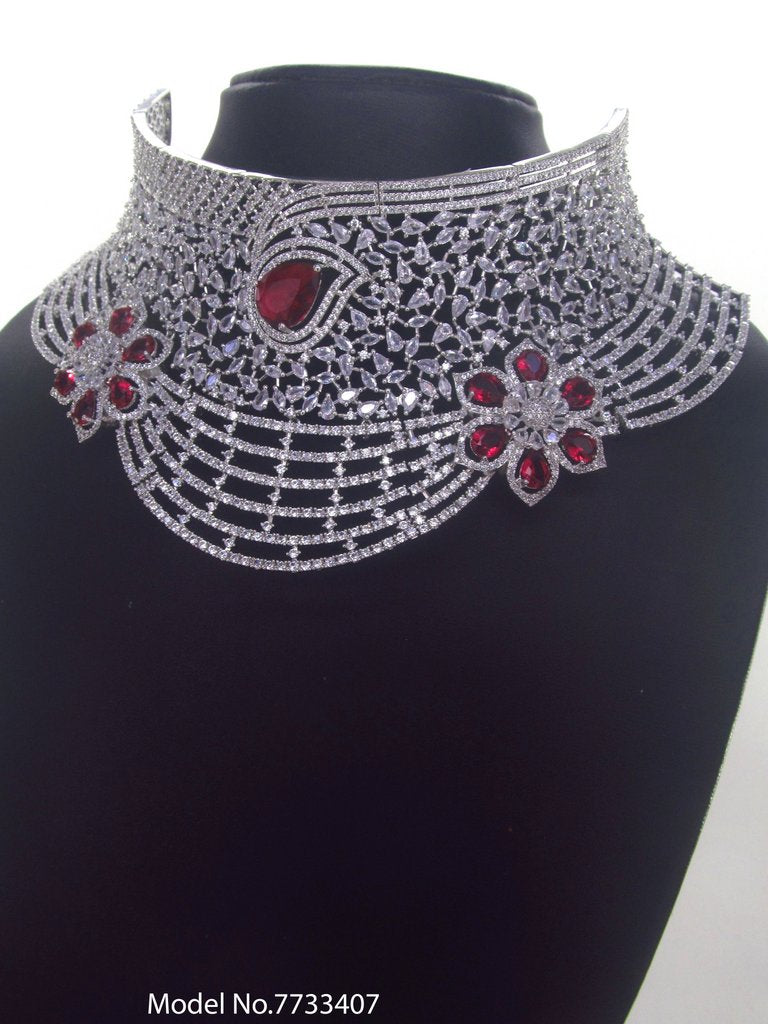 Imitaion Diamond looking Jewelry Set