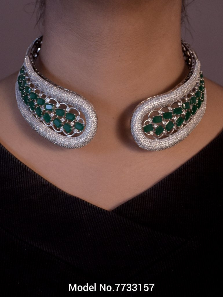 Real Zircon Fashion Jewelry Set - View 2