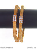 Crown Glow CZ Bangles - Amaara World USA - SKU 7755802