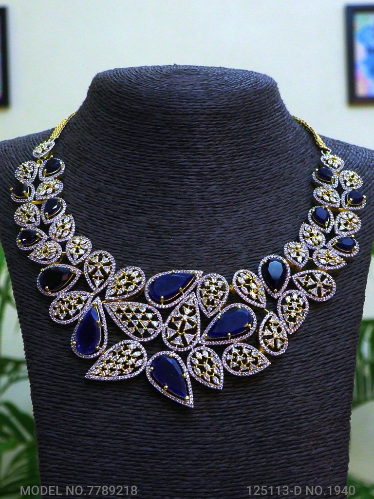 Bridesmaid Necklace Set for Traditional Weddings - View 2 - Amaara World