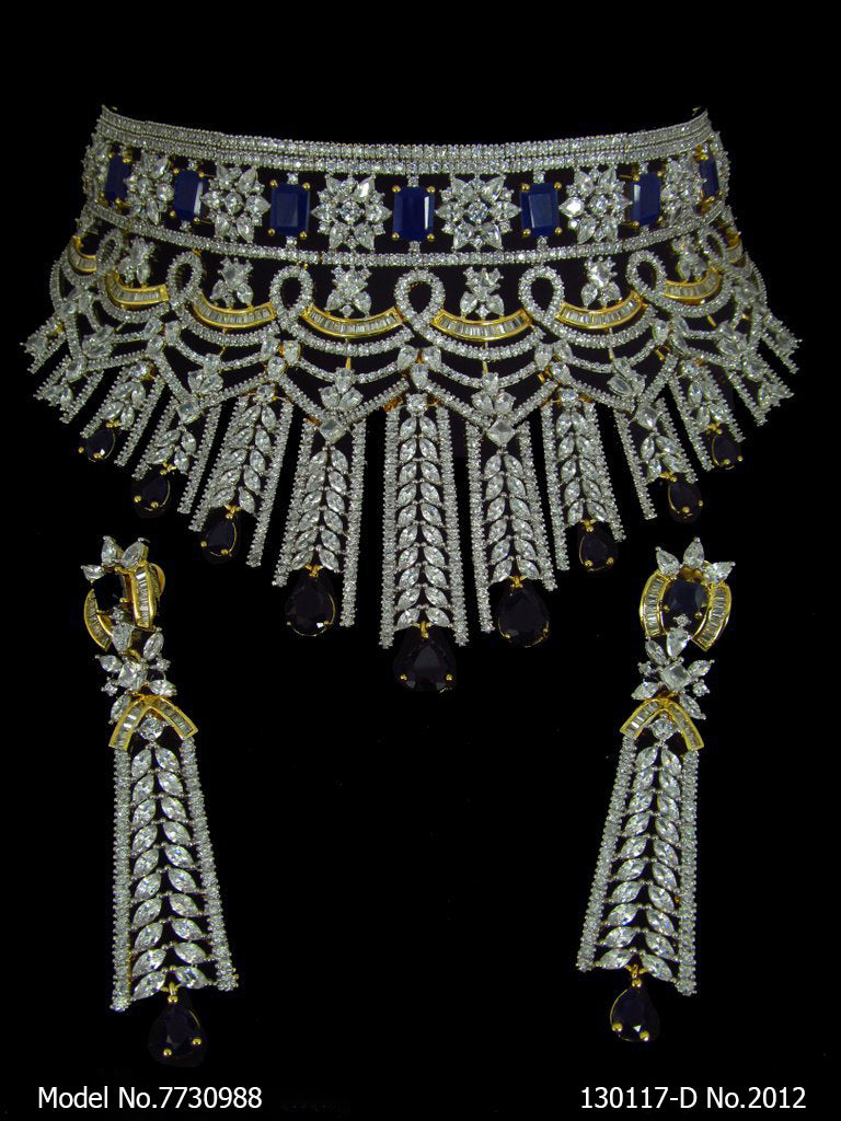 Cz Necklace Set | Original Zircons - 7730987 - Color variant