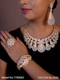 Original Zircon Necklace Set - Style 1 - Amaara World