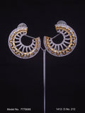 Cubic Zirconia Party Wear Studs Fashion Jewelry