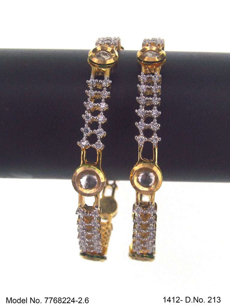 Royal Spark CZ Bangles - Amaara World USA - SKU 7768224