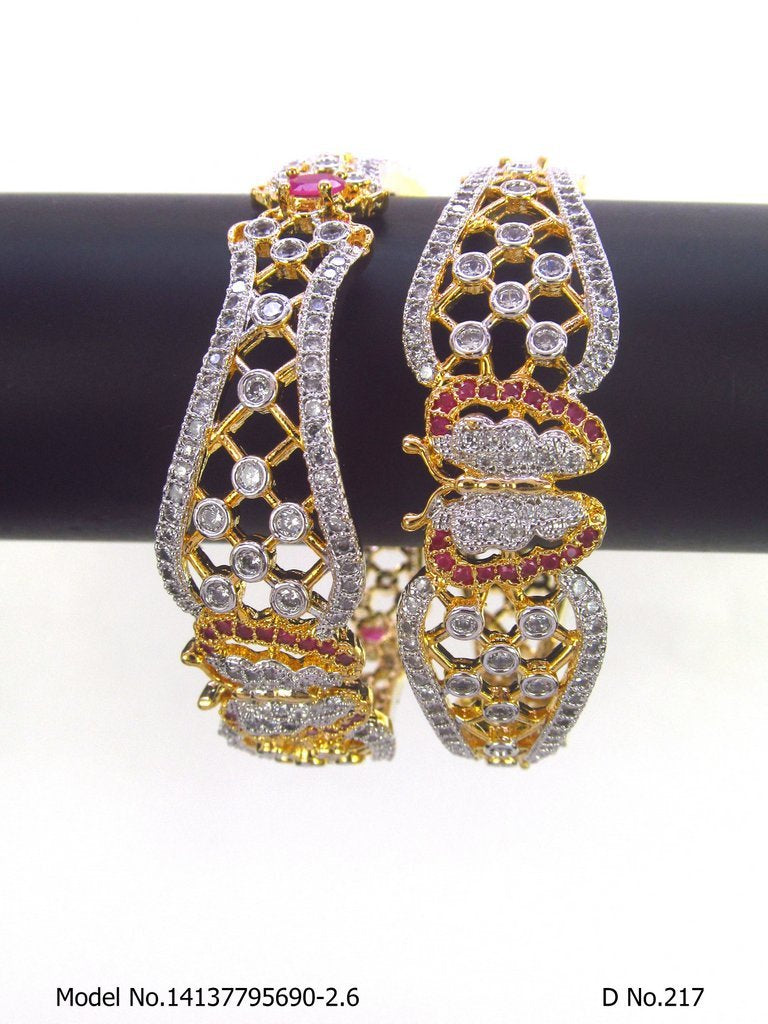 Modern Shine Bangles - Amaara World USA - SKU 7795690