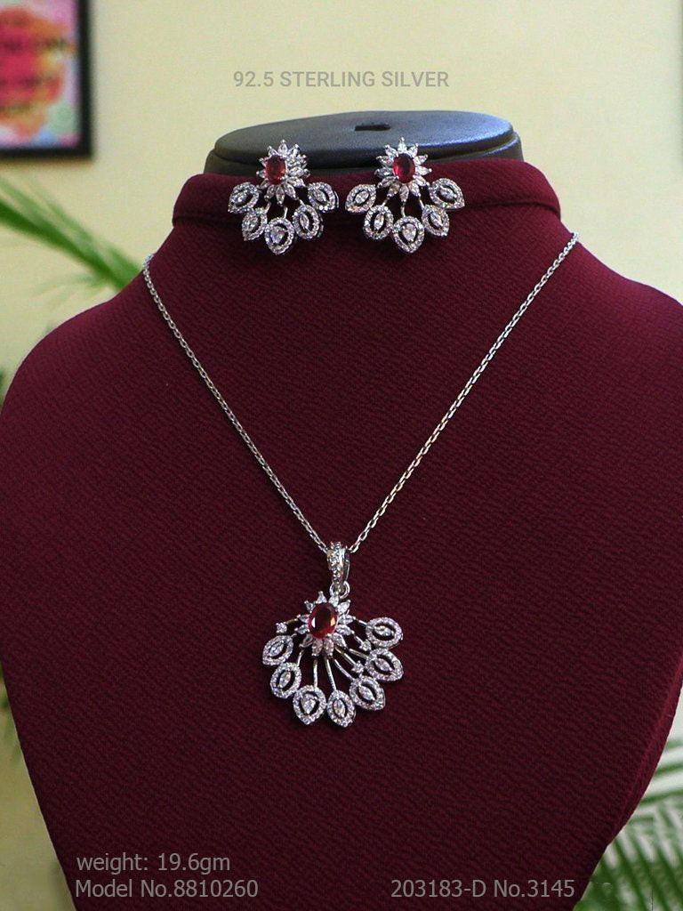 925 Sterling Silver Pendant - Style 2 - Amaara World