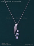 925 Sterling Silver Pendant - Style 1 - Amaara World
