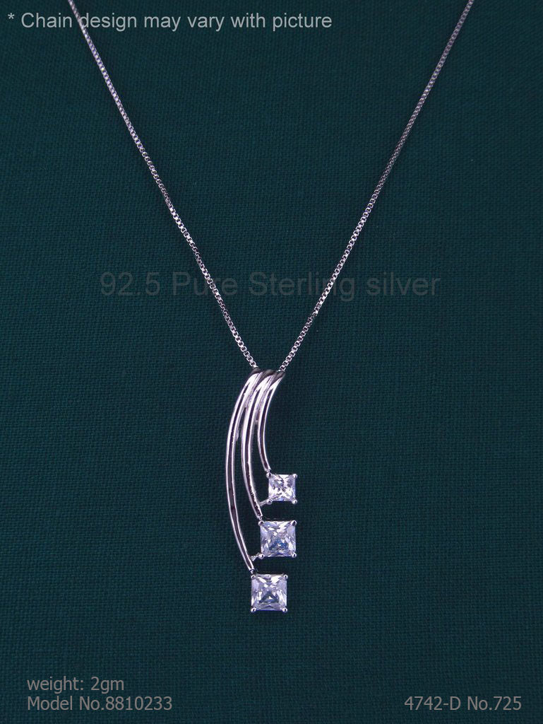 925 Sterling Silver Pendant - Style 1 - Amaara World