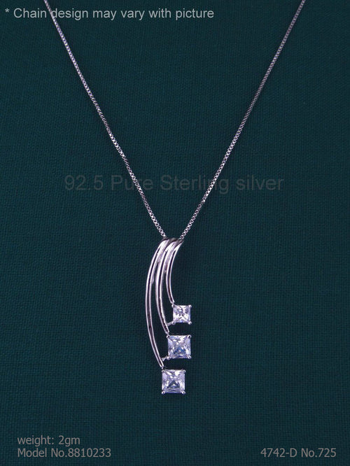925 Sterling Silver Pendant - Style 1 - Amaara World