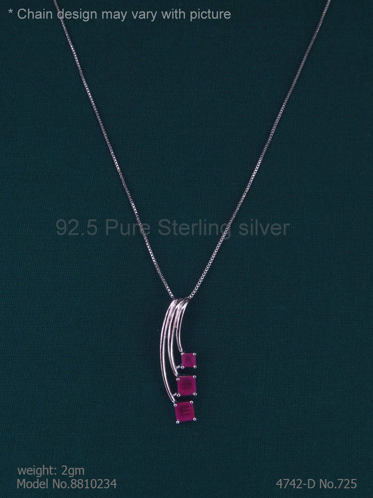 925 Sterling Silver Pendant - Style 2 - Amaara World