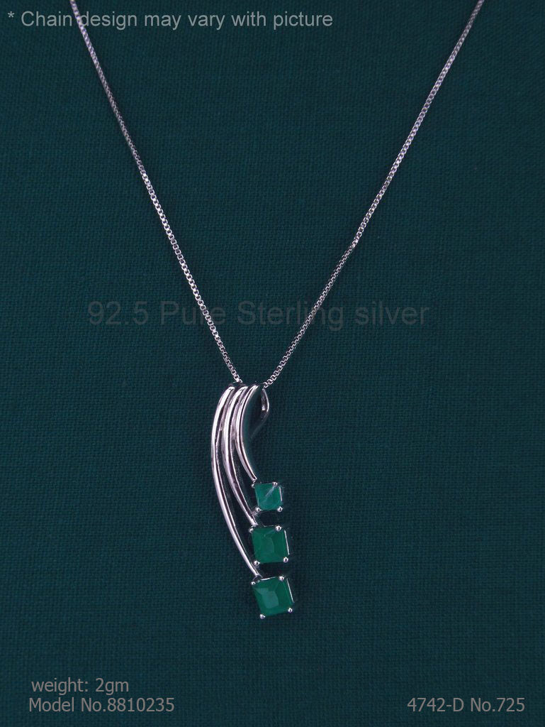 925 Sterling Silver Pendant - Style 3 - Amaara World