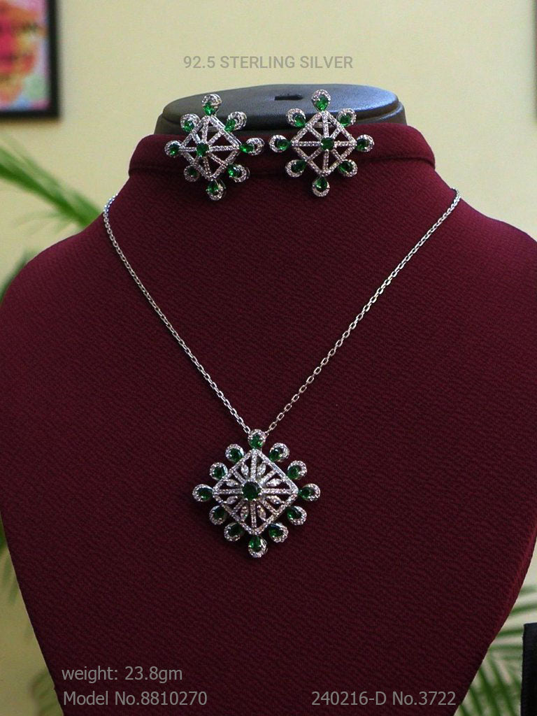 925 Sterling Silver Pendant - Style 2 - Amaara World